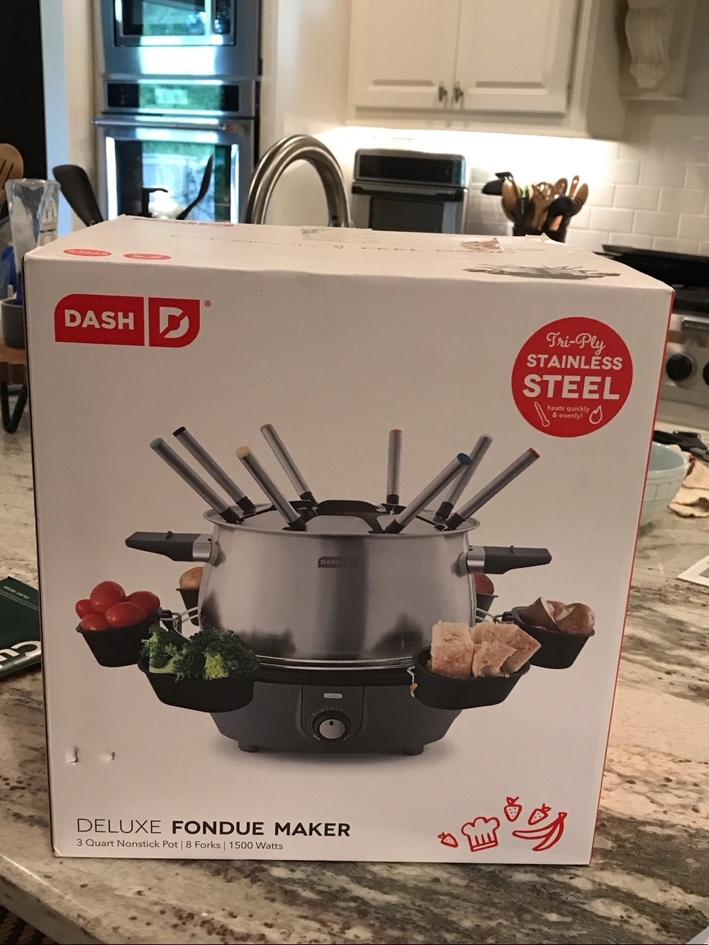 Dash Electric Deluxe Fondue Maker NWT